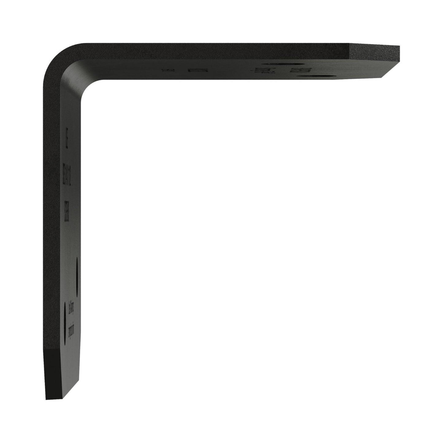 Simpson Strong-Tie ML23PC 12 Gauge 2x3 Medium L Angle - Black Powder Coat, ZMAX
