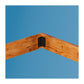 Simpson Strong-Tie ML24PC 12 Gauge 2x4 Medium L Angle - Black Powder Coat, ZMAX Installation