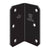 Simpson Strong-Tie ML24PC 12 Gauge 2x4 Medium L Angle - Black Powder Coat, ZMAX Specification