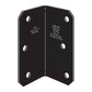 Simpson Strong-Tie ML24PC 12 Gauge 2x4 Medium L Angle - Black Powder Coat, ZMAX Specification