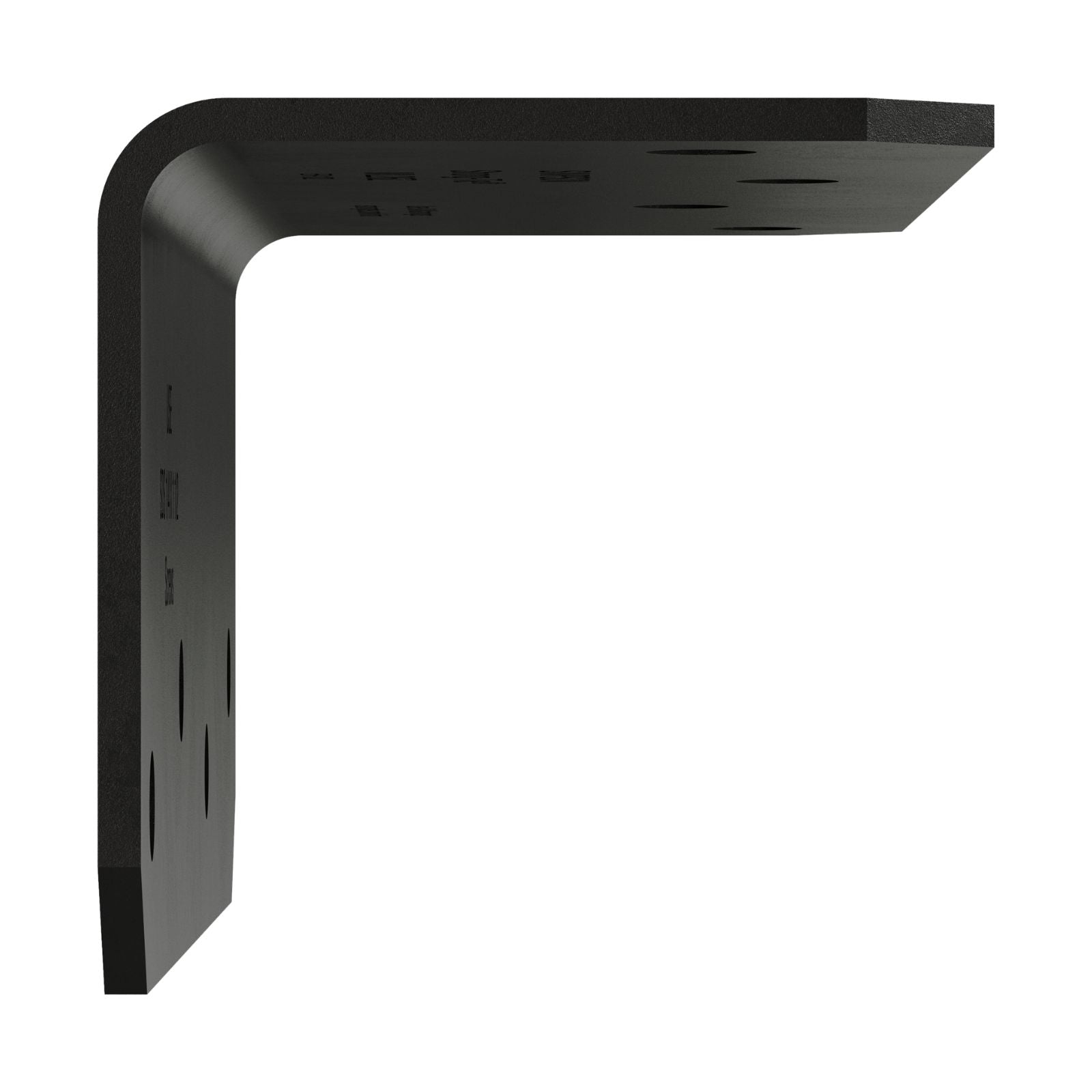 Simpson Strong-Tie ML26PC 12 Gauge 2x6 Medium L Angle - Black Powder Coat, ZMAX