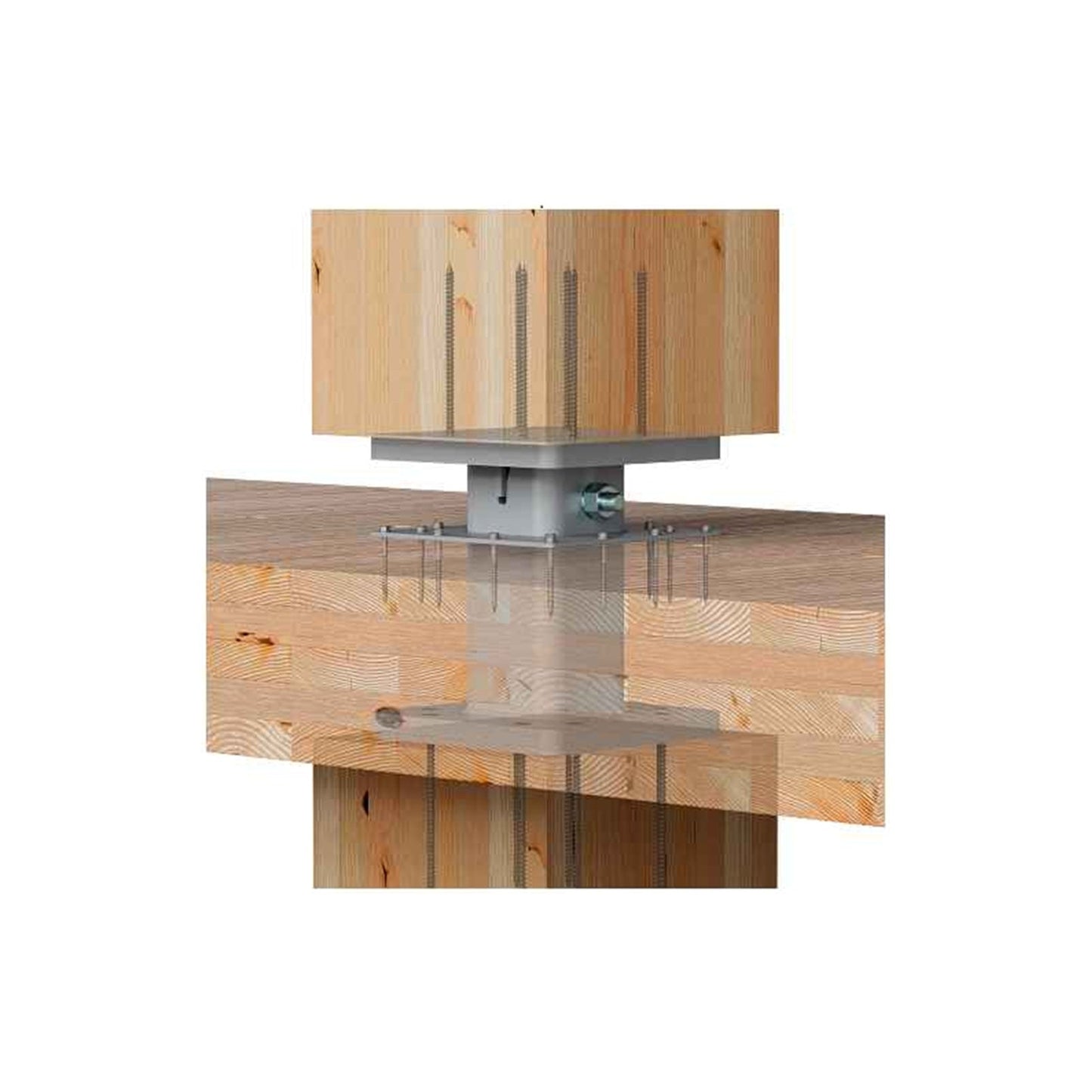 MPSC Installation with CLT Panel and Glulam Column