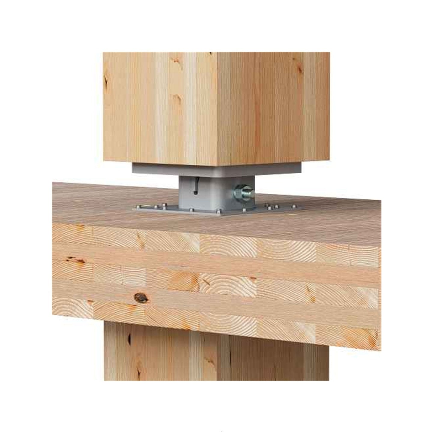 MPSC Installation with CLT Panel and Glulam Column