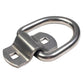 2-5/16" Bolt-On D-Ring with Mounting Bracket - 316 Stainless - 6,000 lbs. BS