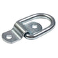 1" Bolt-On D-Ring with Mounting Bracket - Galvanized - 1,200 lbs. BS