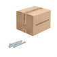 Conquest #2-56 x 3/4" Phillips Flat Head Machine Screw - Zinc | Qty. 20,000 (Carton)
