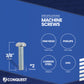Conquest #2-56 x 3/8" Phillips Pan Head Machine Screw - Zinc
Specifications