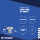 Conquest #3-48 x 1/8" Phillips Pan Head Machine Screw - Zinc
Specifications