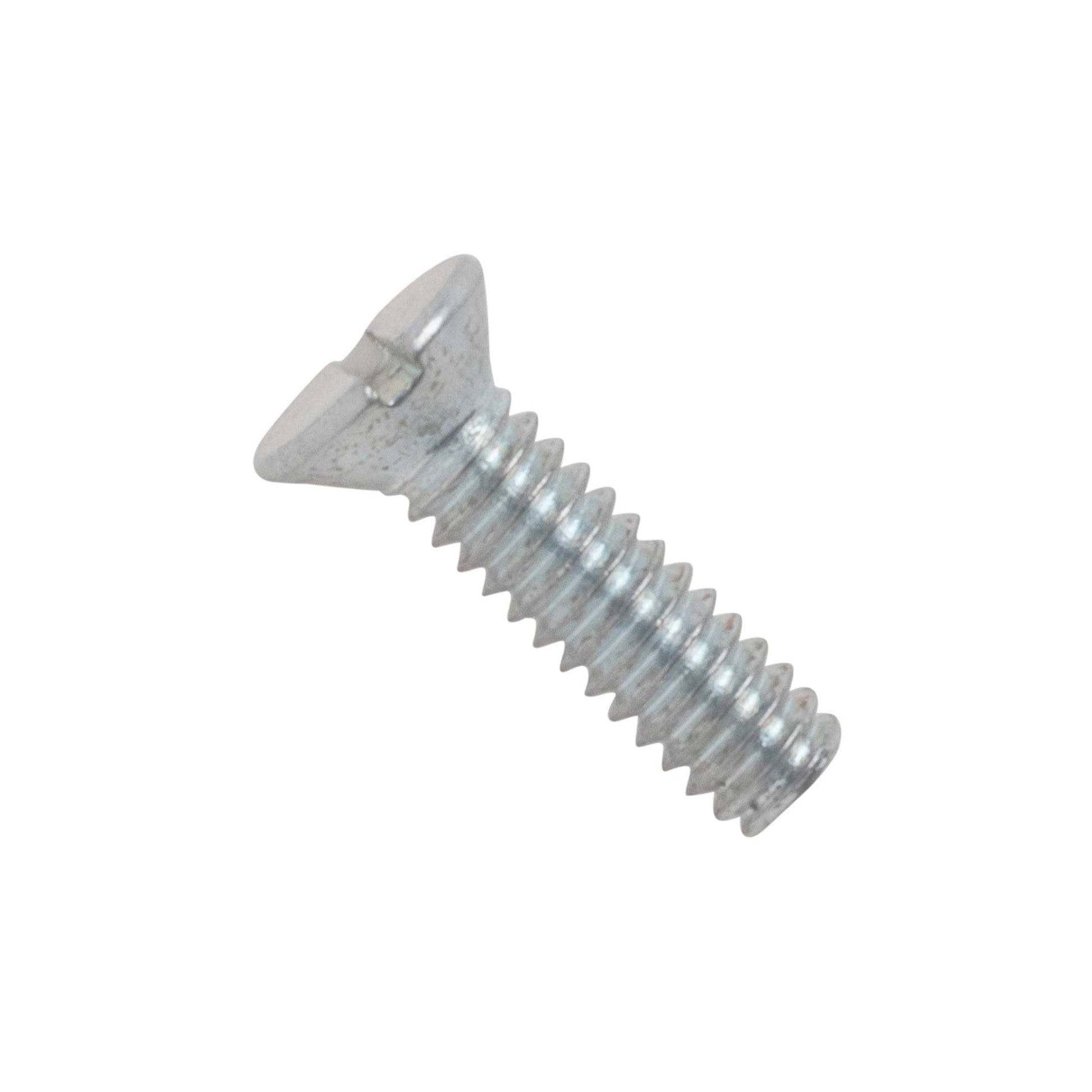 Conquest #3-48 x 1/2" Slotted Flat Head Machine Screw - Zinc