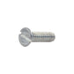 Conquest #3-48 x 1/2" Slotted Flat Head Machine Screw - Zinc