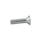 Conquest #3-48 x 1/2" Slotted Flat Head Machine Screw - Zinc