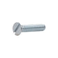 Conquest #3-48 x 3/8" Slotted Flat Head Machine Screw - Zinc