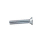 Conquest #3-48 x 3/8" Slotted Flat Head Machine Screw - Zinc