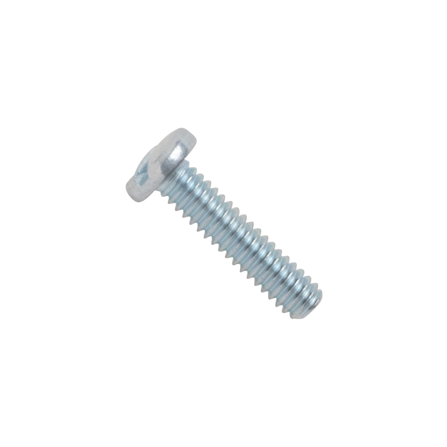 Conquest #2-56 x 3/8" Slotted Pan Head Machine Screw - Zinc