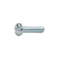 Conquest #2-56 x 3/8" Slotted Pan Head Machine Screw - Zinc