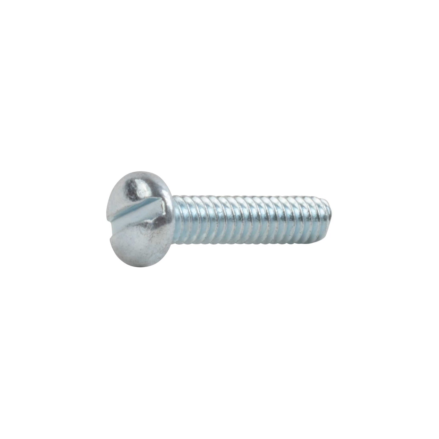 Conquest #2-56 x 3/8" Slotted Pan Head Machine Screw - Zinc