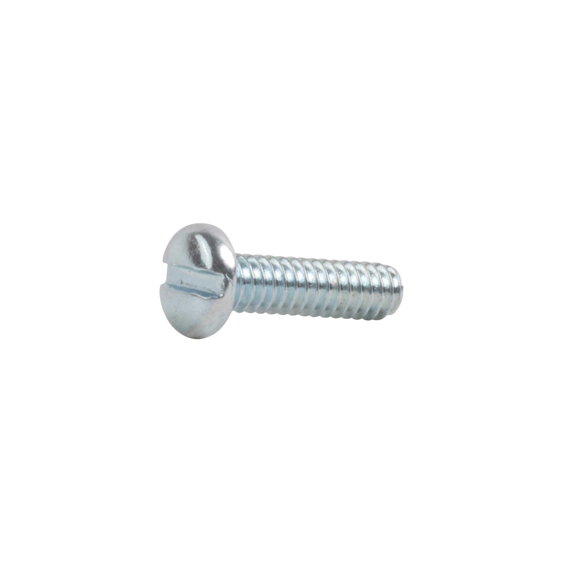 Conquest #2-56 x 5/16" Slotted Pan Head Machine Screw - Zinc