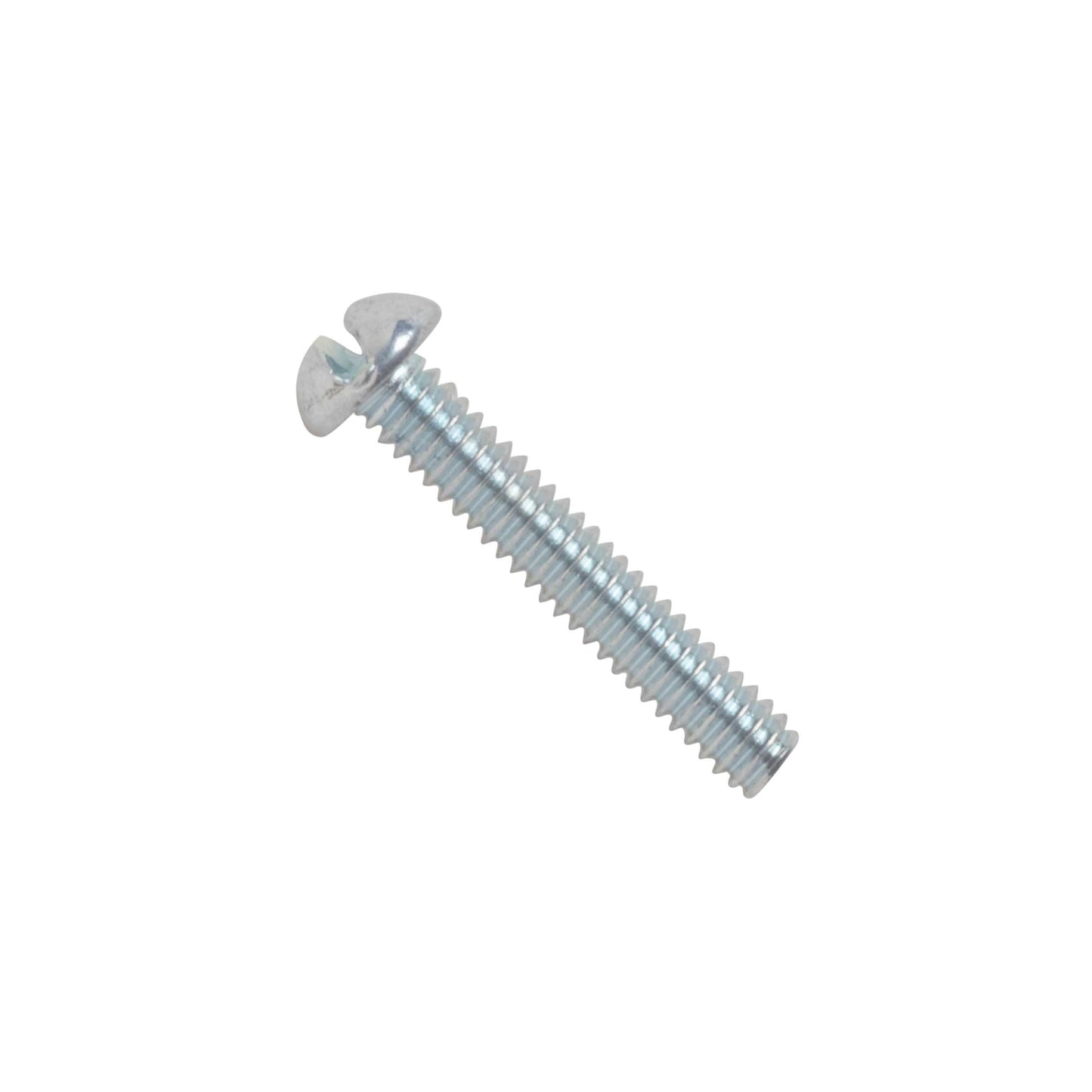 Conquest #2-56 x 1/2" Slotted Round Head Machine Screw - Zinc