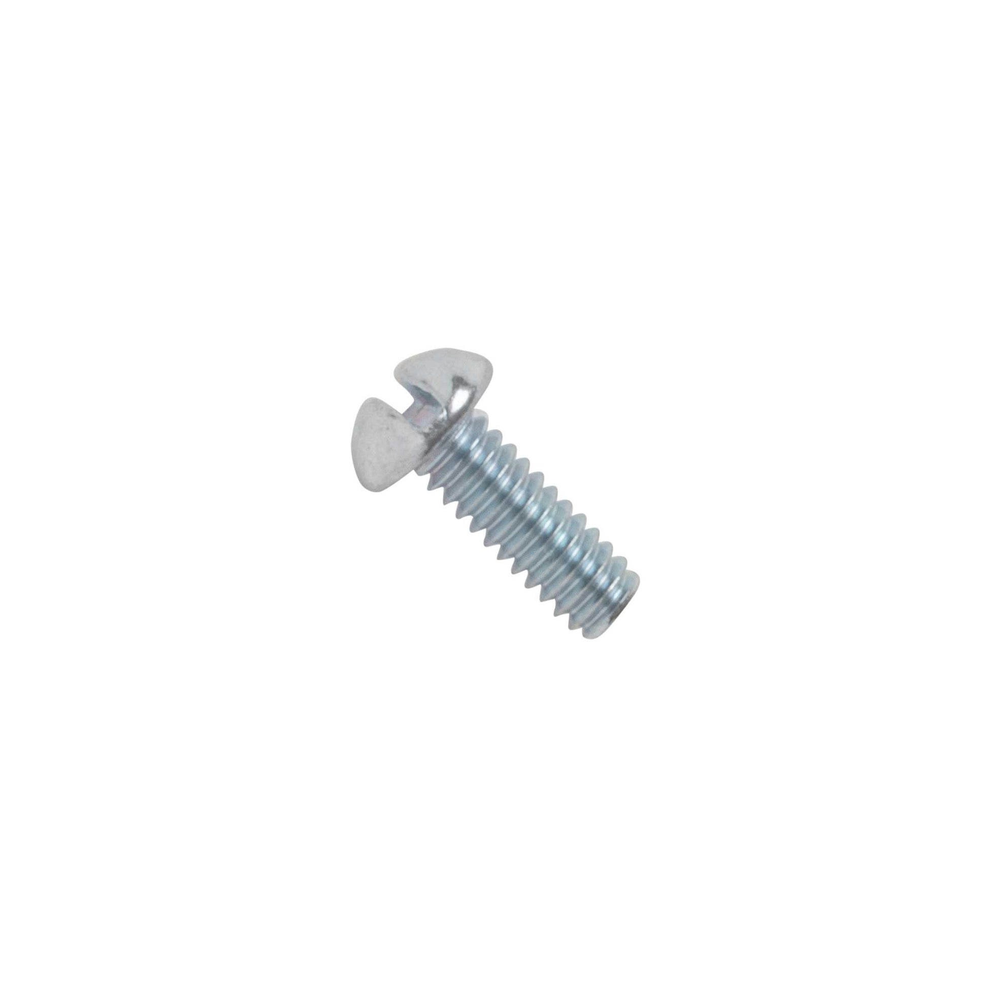 Conquest #2-56 x 1/4" Slotted Round Head Machine Screw - Zinc