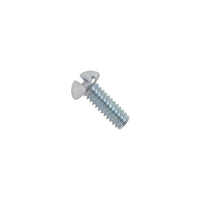 Conquest #2-56 x 1/4" Slotted Round Head Machine Screw - Zinc