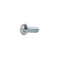 Conquest #2-56 x 1/4" Slotted Round Head Machine Screw - Zinc