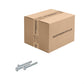 Conquest #2-56 x 5/8" Slotted Round Head Machine Screw - Zinc | Qty. 10,000 (Carton)