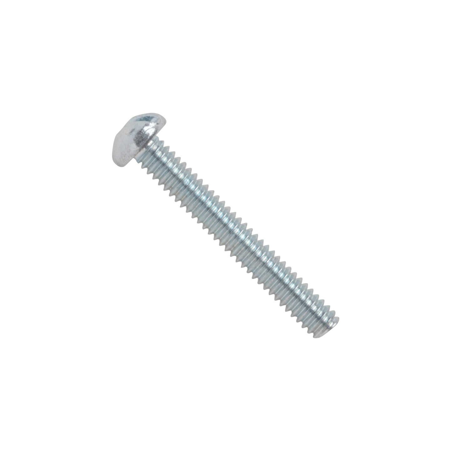 Conquest #2-56 x 5/8" Slotted Round Head Machine Screw - Zinc
