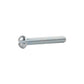 Conquest #2-56 x 5/8" Slotted Round Head Machine Screw - Zinc