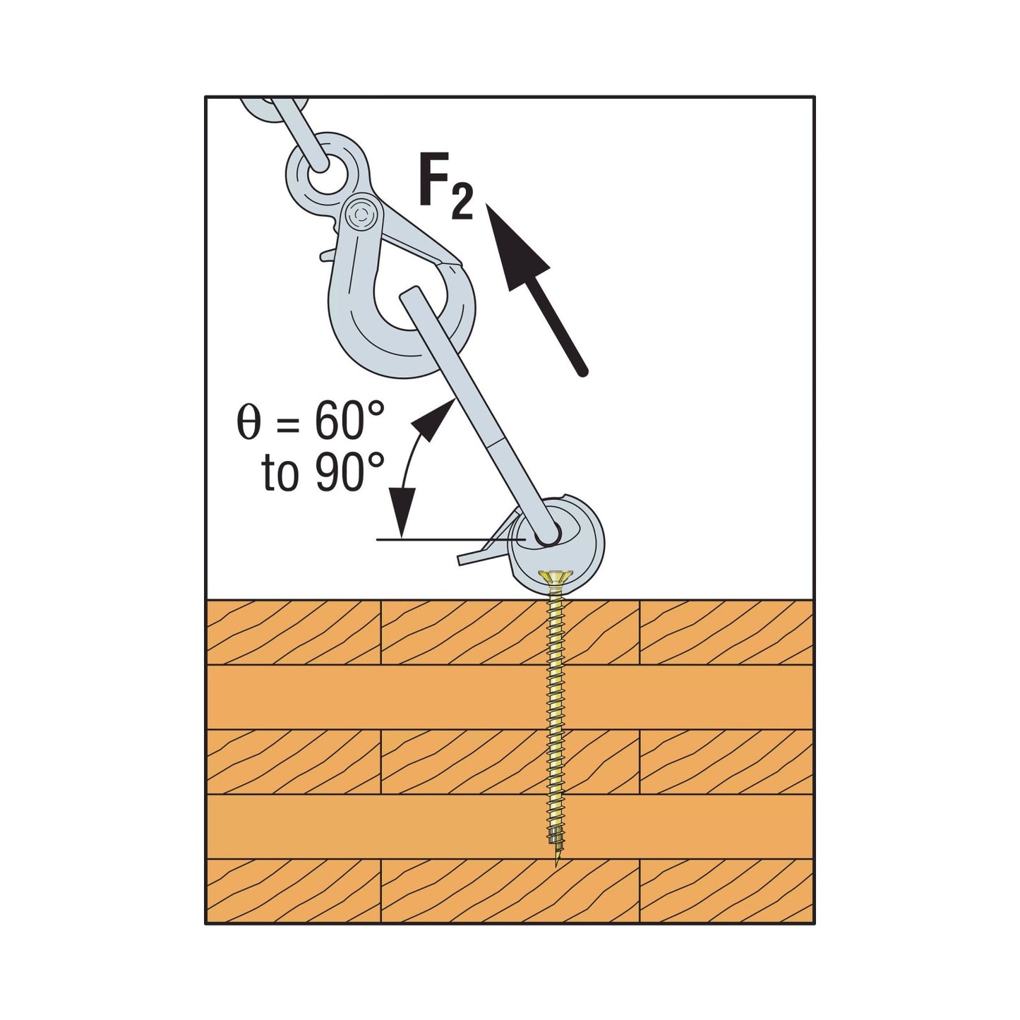 Simpson Strong-Tie MTLD Mass Timber Lifting Anchor