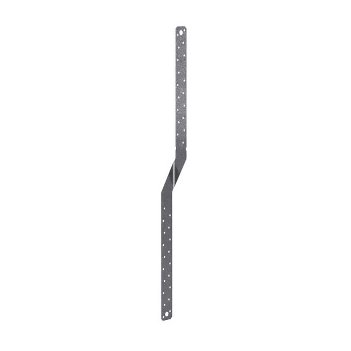 Simpson MTS30C-REV 30" Medium Twist Strap, Reverse Bend - G90 Galvanized, Made to Order Non-Returnable