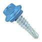 #14 X 78 inch Maxx Steelbinder Metal Roofing Stitch Screw Blue Pkg 250