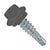 #14 X 78 inch Maxx Steelbinder Metal Roofing Stitch Screw Charcoal Gray Pkg 250