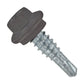 #14 X 78 inch Maxx Steelbinder Metal Roofing Stitch Screw Charcoal Gray Pkg 250