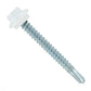 #12 x 2 inch Maxx Steelbinder Metal Roofing Screw Bright White Pkg 250