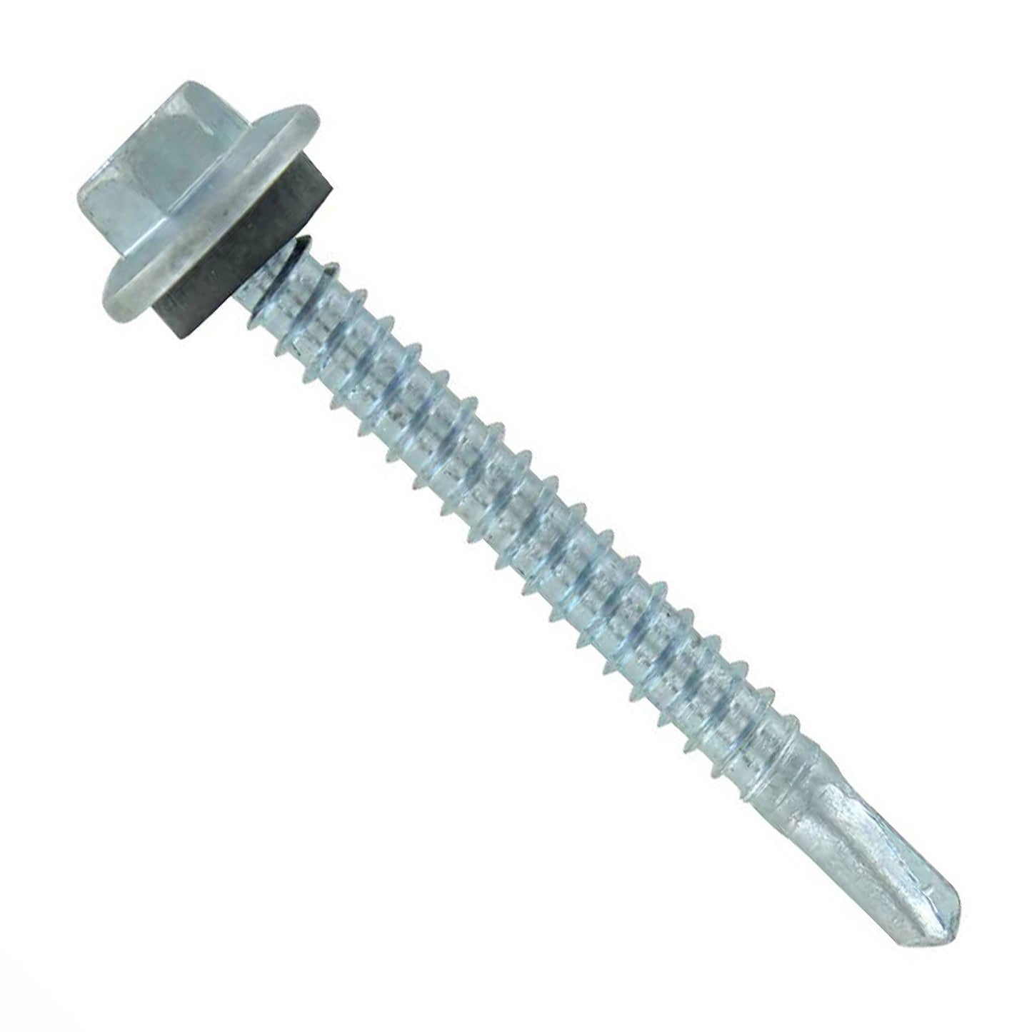 #12 x 2 inch Maxx Steelbinder Metal Roofing Screw Galvanized Pkg 250