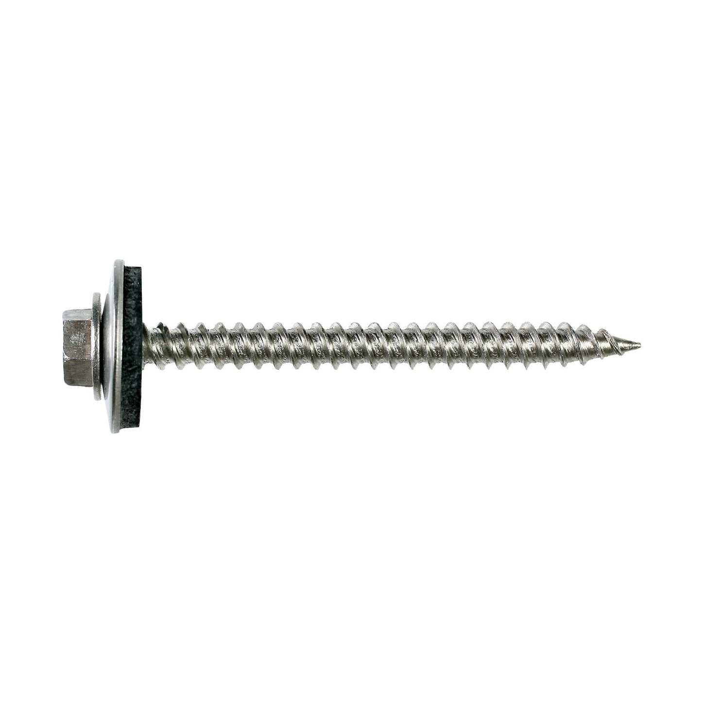 Metal-Panel Screw with EPDM Washer - 316 Stainless Steel