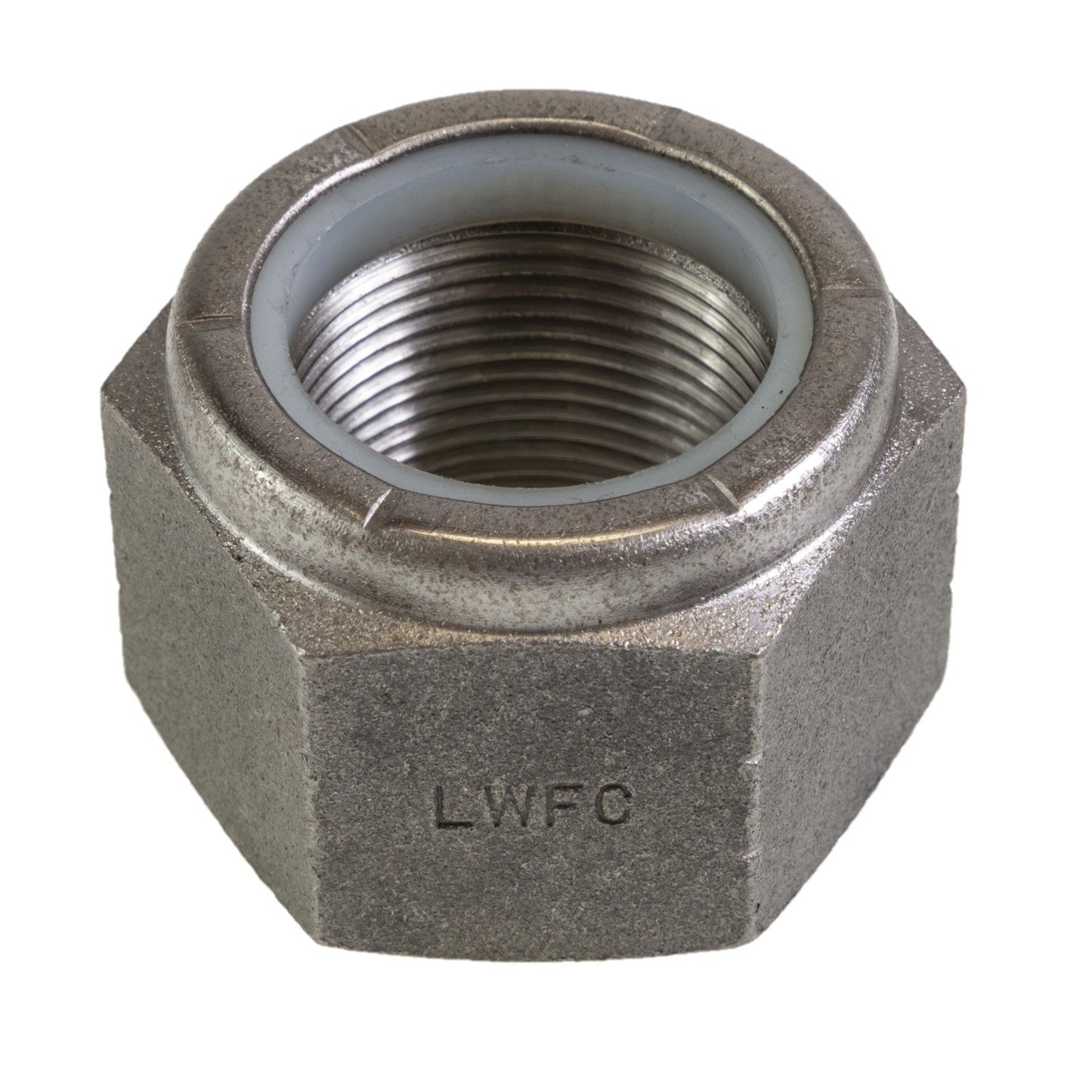 Conquest 1-1/2"-12 Grade C NE Nylon Insert Locknut - Plain