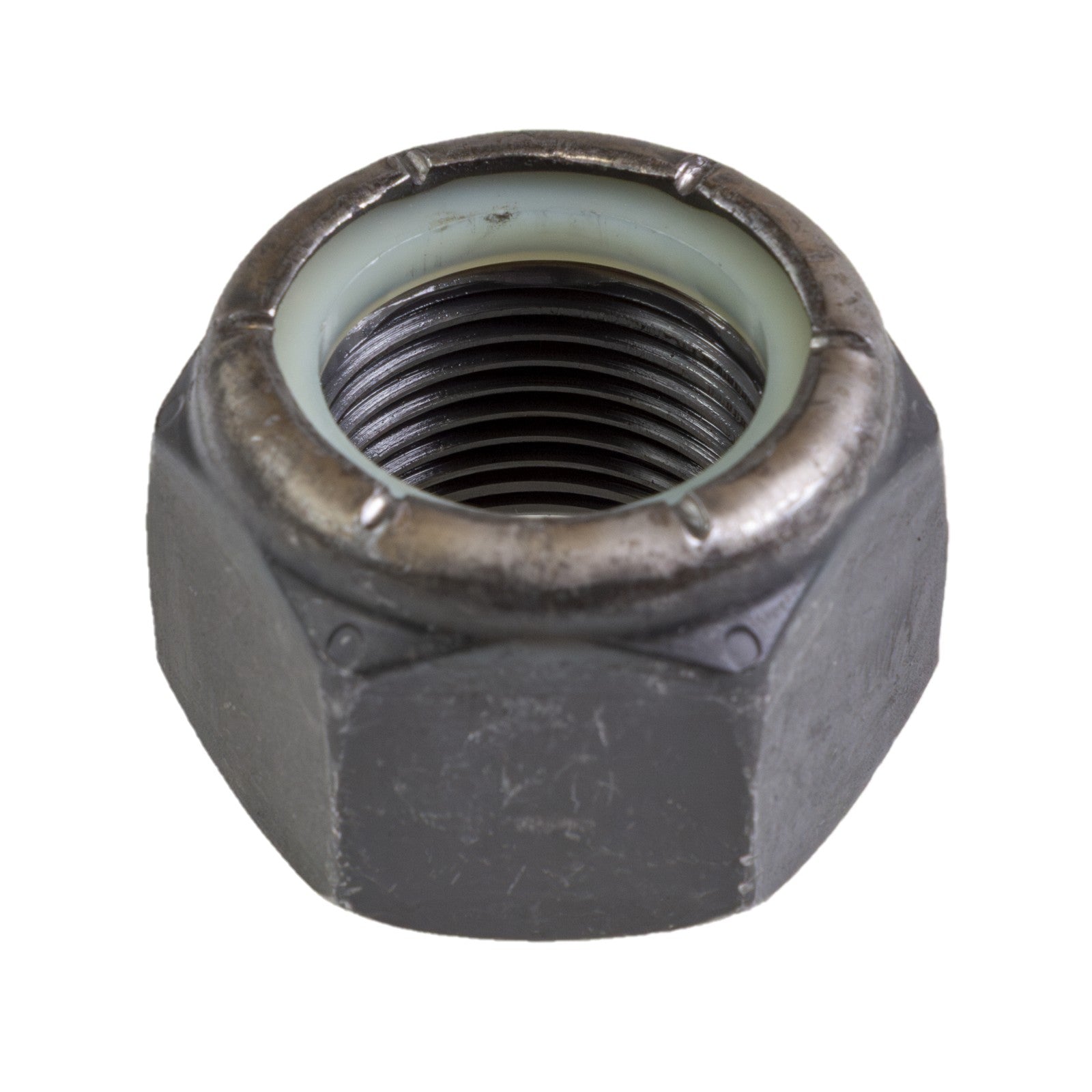 Conquest 1-1/8"-12 Grade C NE Nylon Insert Locknut - Plain
