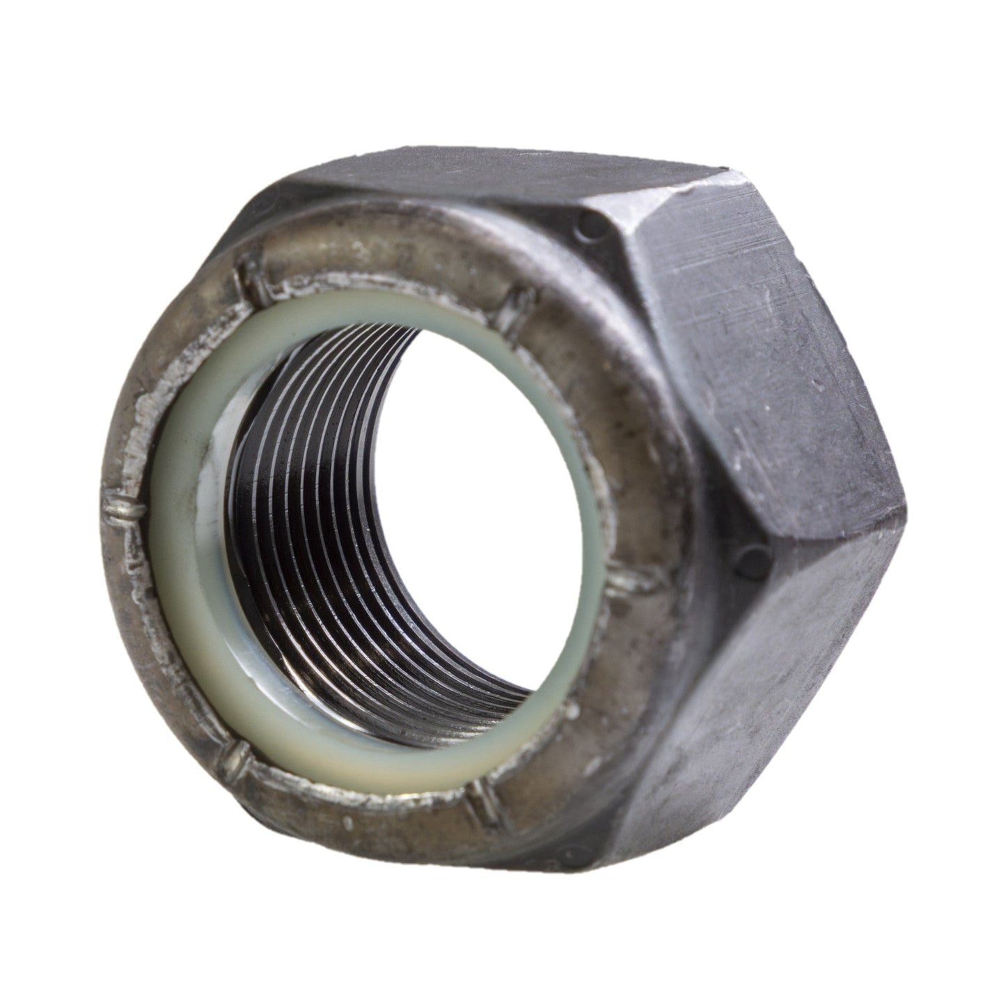 Conquest 1-1/8"-12 Grade C NE Nylon Insert Locknut - Plain