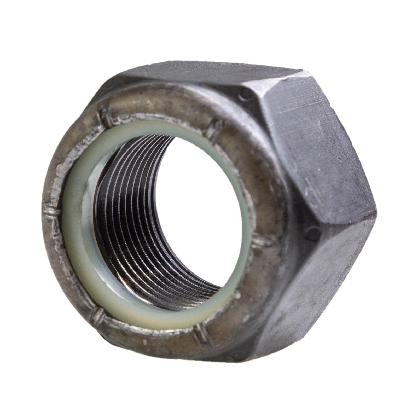 Conquest 1-1/8"-12 Grade C NE Nylon Insert Locknut - Plain