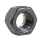 Conquest 1-1/8"-12 Grade C NE Nylon Insert Locknut - Plain