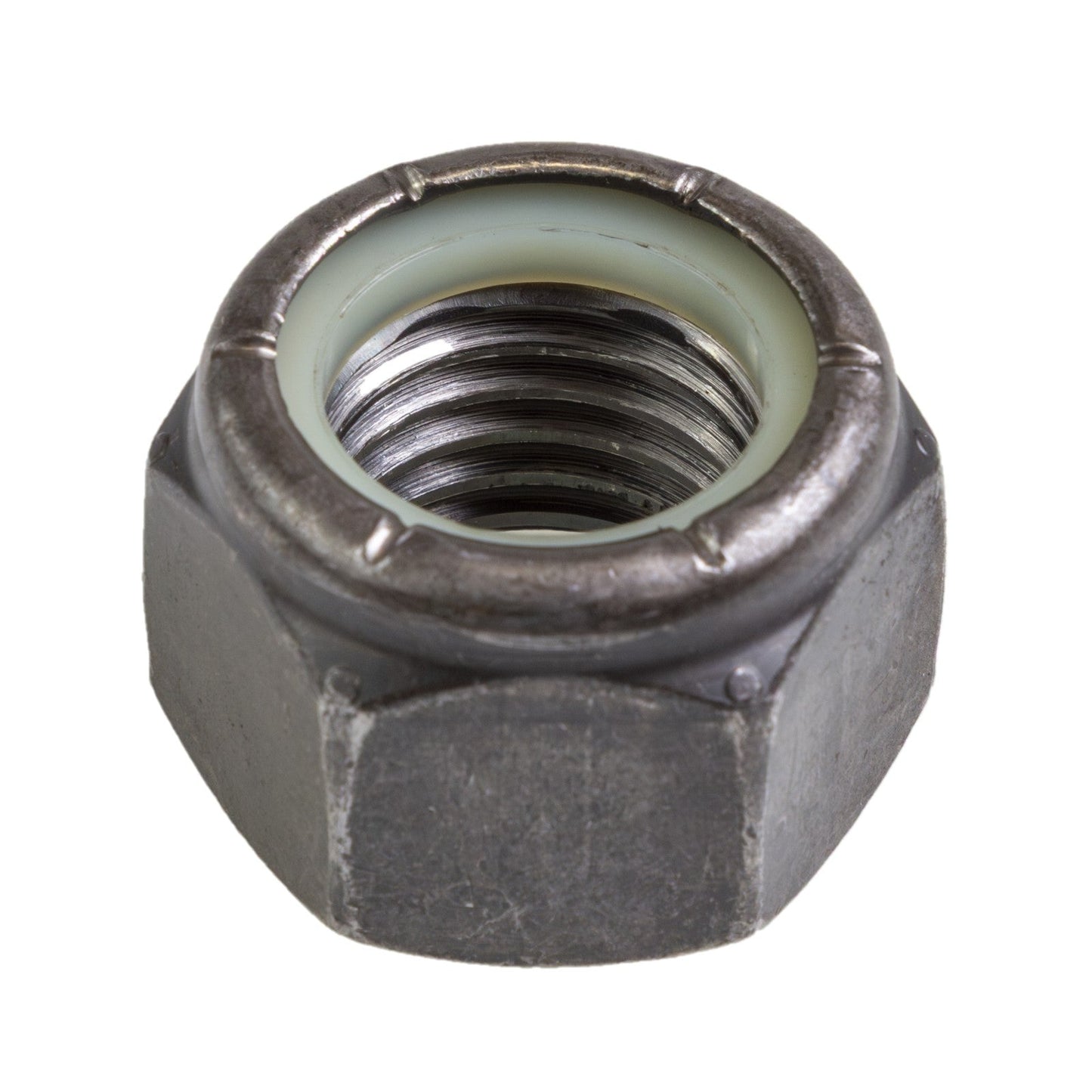 Conquest 1-1/8"-7 Grade C NE Nylon Insert Locknut - Plain