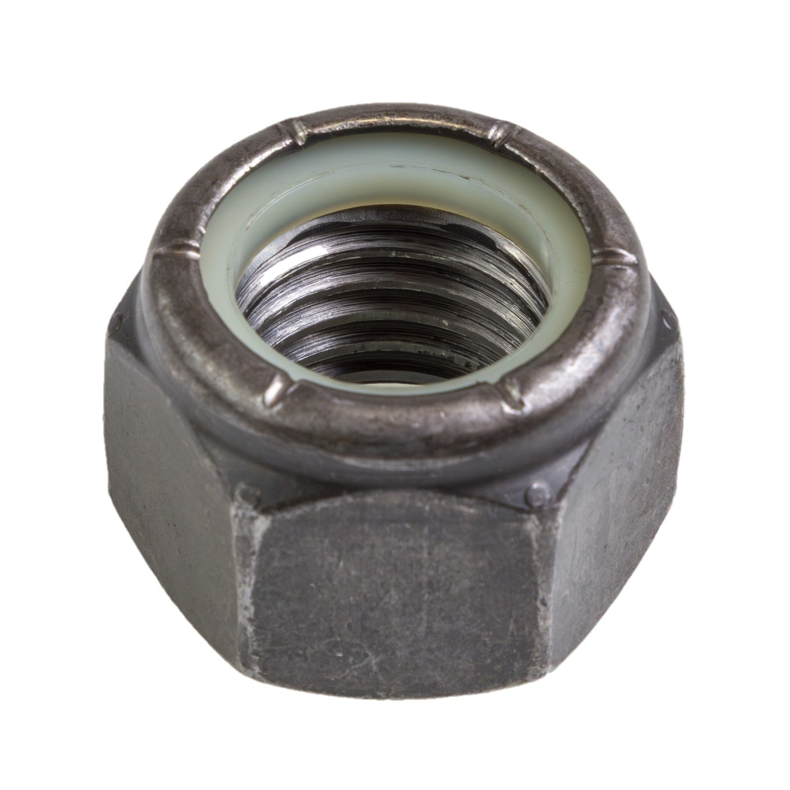 Conquest 1-1/8"-7 Grade C NE Nylon Insert Locknut - Plain