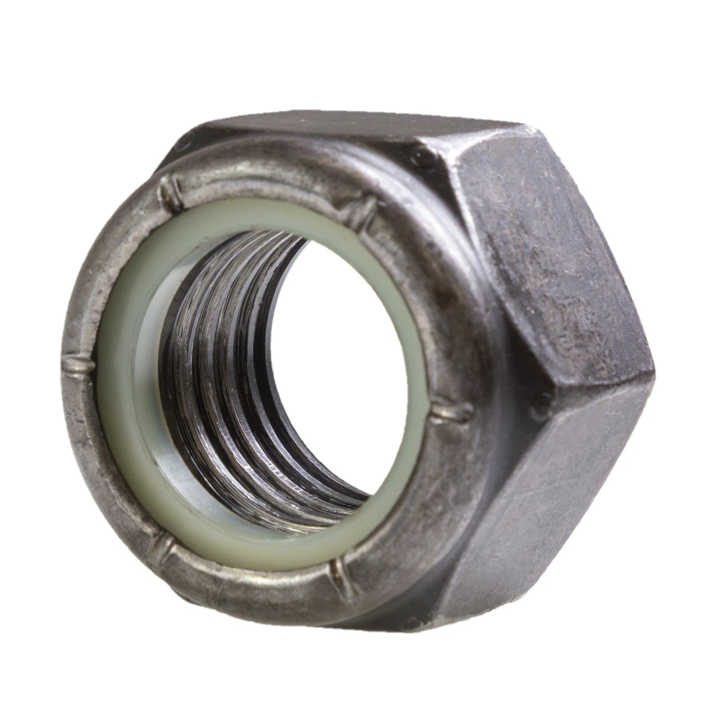 Conquest 1-1/8"-7 Grade C NE Nylon Insert Locknut - Plain