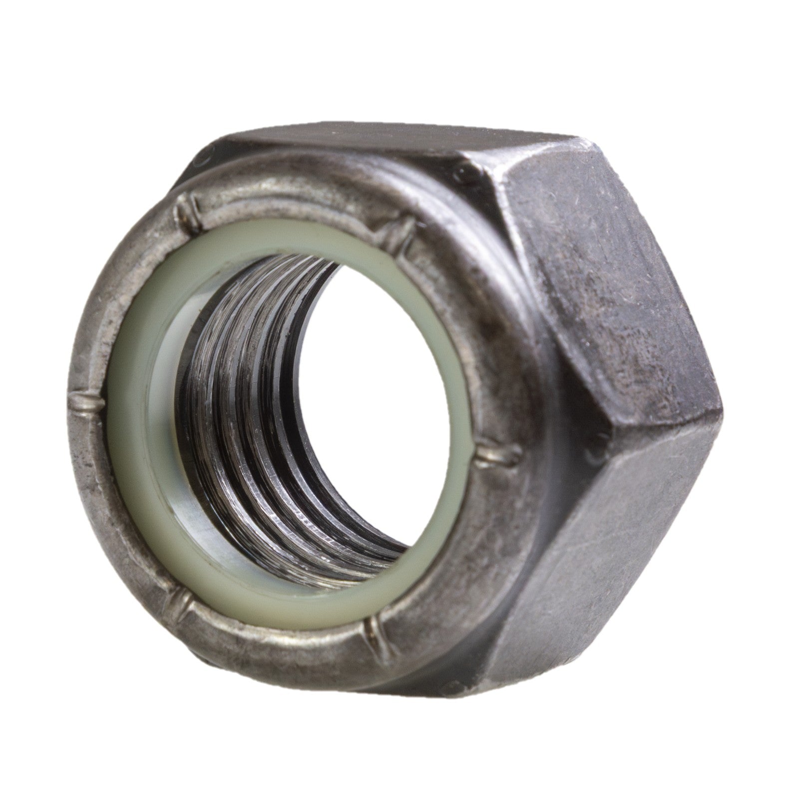 Conquest 1-1/8"-7 Grade C NE Nylon Insert Locknut - Plain
