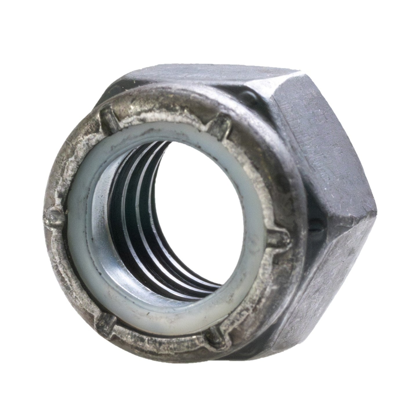 Conquest 7/16"-14 Grade C NE Nylon Insert Locknut - Plain