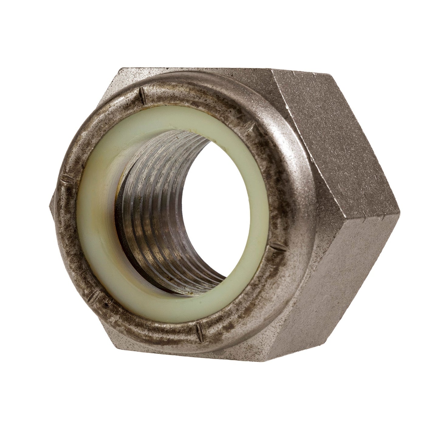 Conquest 2"-4-1/2 Grade C NU Heavy Nylon Insert Locknut - Plain