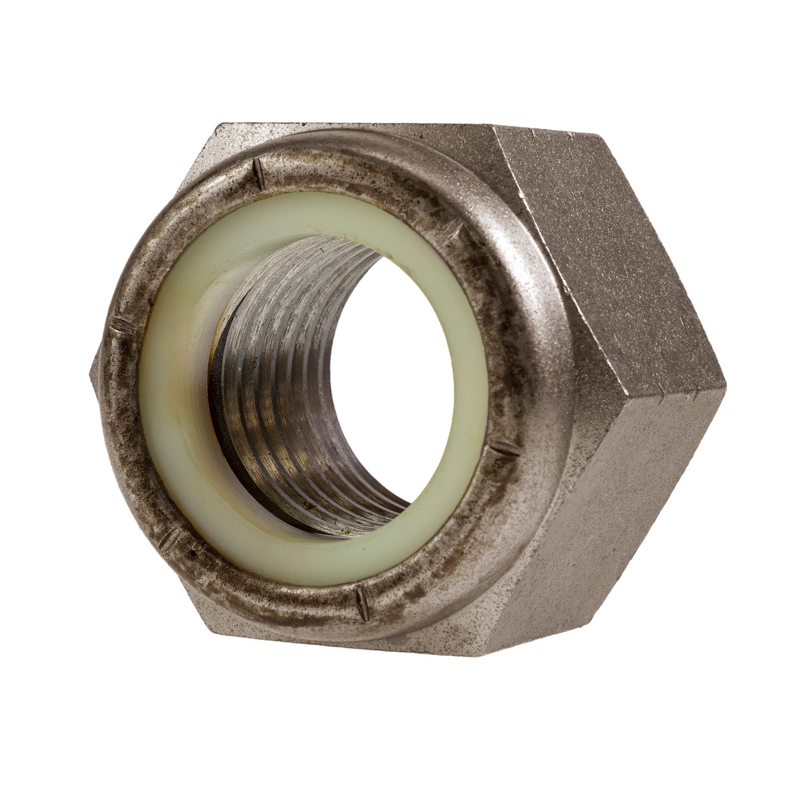 Conquest 2"-4-1/2 Grade C NU Heavy Nylon Insert Locknut - Plain