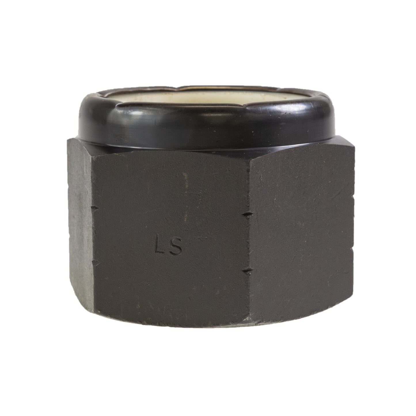 Conquest 2-1/2"-4 Grade C NU Heavy Nylon Insert Locknut - Plain