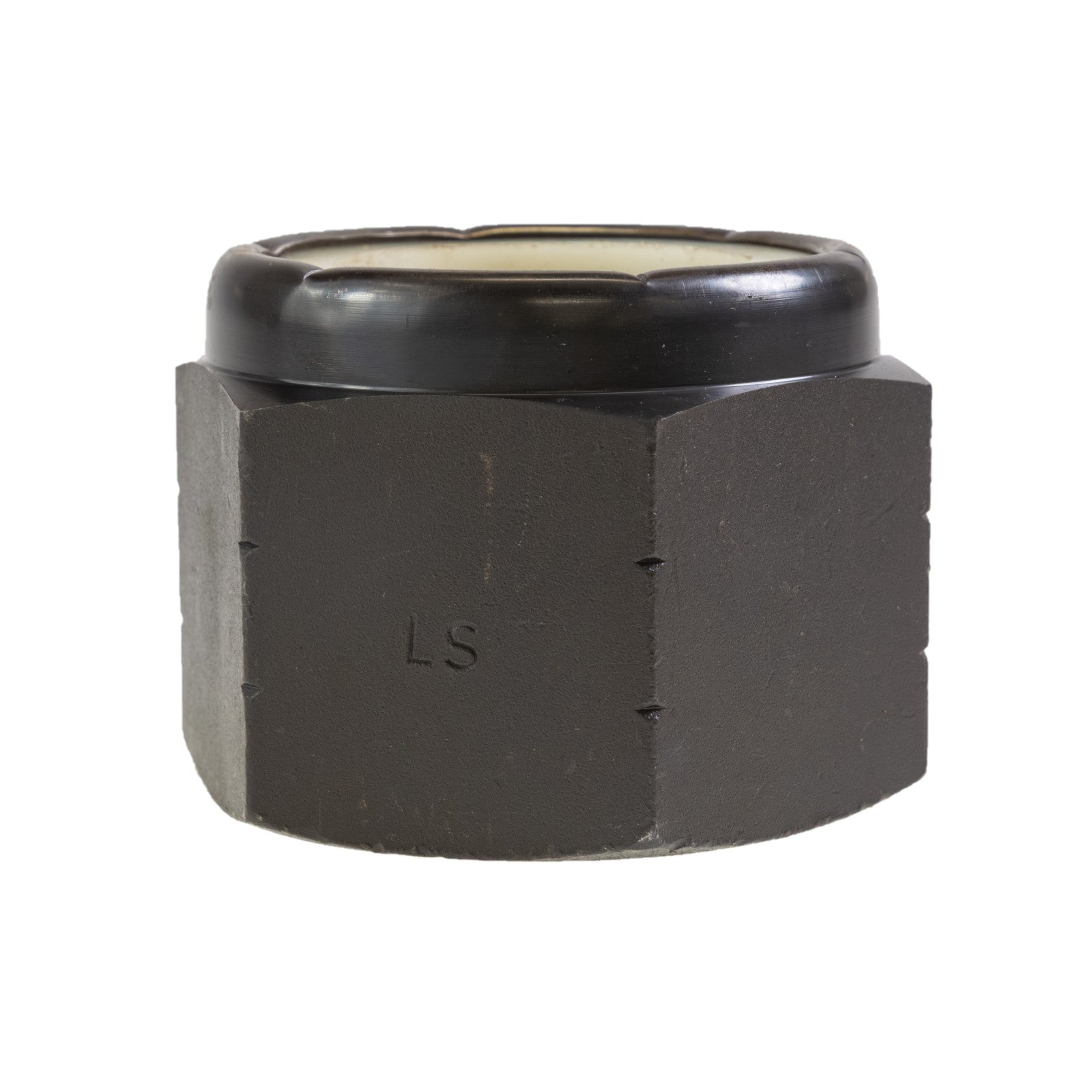 Conquest 2-1/2"-4 Grade C NU Heavy Nylon Insert Locknut - Plain